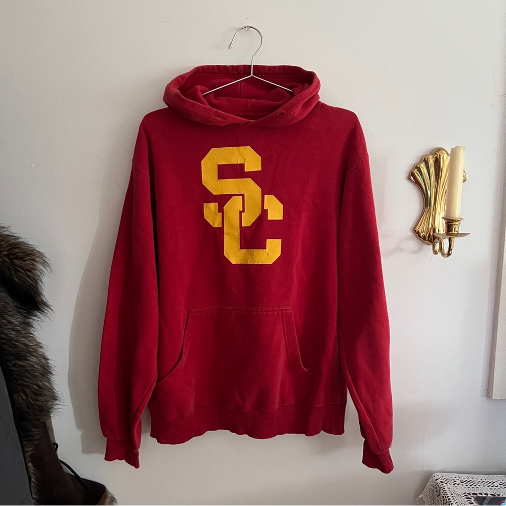 Vintage Red Hoodie